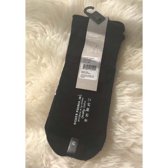 richer poorer brand 2 pack socks black & polka dot - Picture 4 of 4